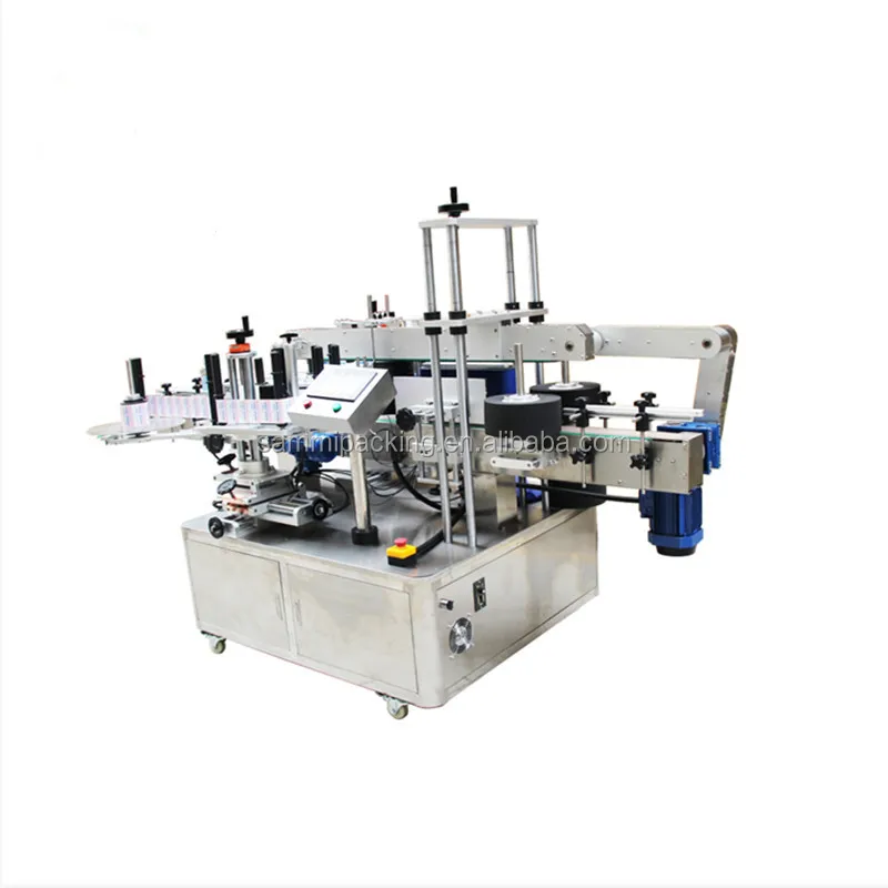 Automatic Double Side Flat surface bottle labeling machine