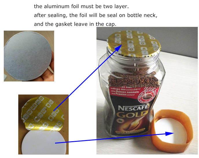 Manual Electric Magnetic Induction Sealer Sealing Machine For Plastic Bottle Glass Jars